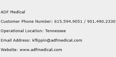 ADF Medical Phone Number Customer Service