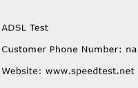 ADSL Test Phone Number Customer Service
