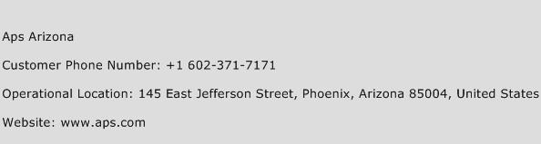 APS Arizona Phone Number Customer Service