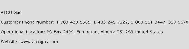 ATCO Gas Phone Number Customer Service