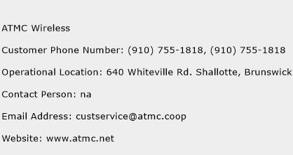 ATMC Wireless Phone Number Customer Service