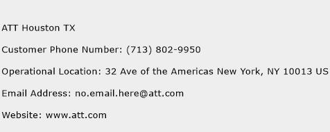 ATT Houston TX Contact Number | ATT Houston TX Customer Service Number | ATT Houston TX Toll ...