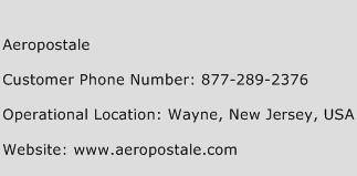 Aeropostale Phone Number Customer Service
