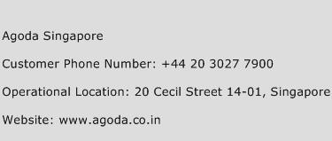 Agoda Singapore Phone Number Customer Service