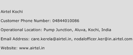 Airtel Kochi Phone Number Customer Service