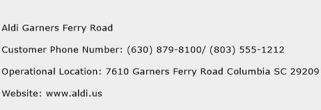 Aldi Garners Ferry Road Phone Number Customer Service