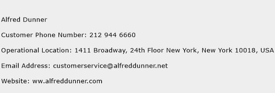 Alfred Dunner Phone Number Customer Service