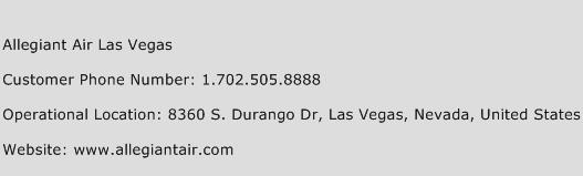 Allegiant Air Las Vegas Contact Number | Allegiant Air Las Vegas Customer Service Number ...