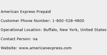 American Express Prepaid Phone Number Customer Service