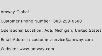 Amway Global Phone Number Customer Service