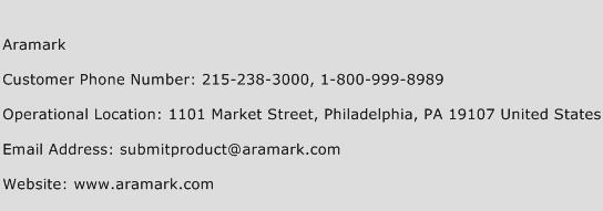 Aramark Phone Number Customer Service