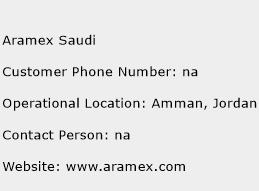 Aramex Saudi Phone Number Customer Service