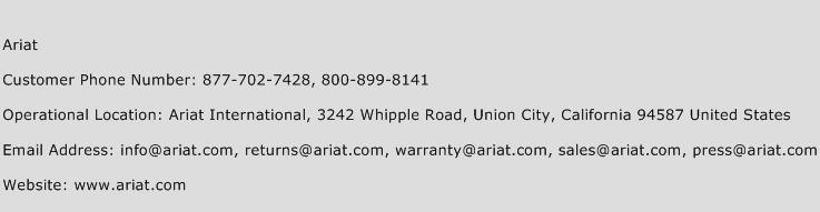 Ariat Phone Number Customer Service