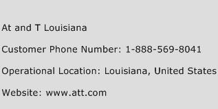 At and T Louisiana Phone Number Customer Service