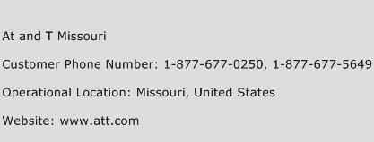 At and T Missouri Phone Number Customer Service
