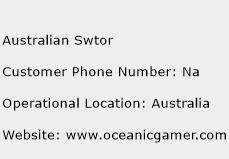 Australian Swtor Phone Number Customer Service