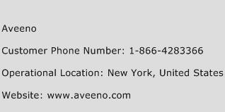 Aveeno Phone Number Customer Service