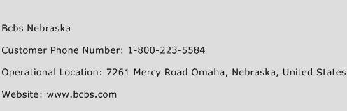 BCBS Nebraska Phone Number Customer Service