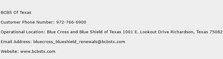 BCBS Of Texas Number | BCBS Of Texas Customer Service Phone Number | BCBS Of Texas Contact ...