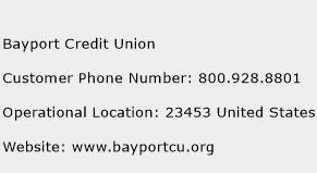 Bayport Credit Union Contact Number | Bayport Credit Union Customer