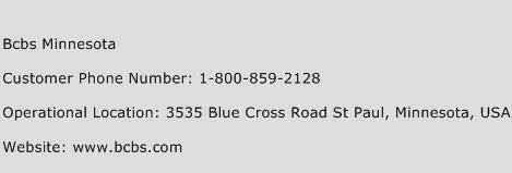 Bcbs Minnesota Phone Number Customer Service