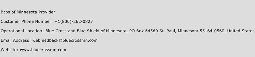 Bcbs of Minnesota Provider Contact Number | Bcbs of Minnesota Provider Customer Service Number ...