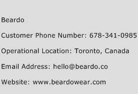 Beardo Phone Number Customer Service