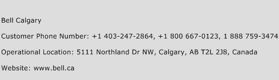 Bell Calgary Phone Number Customer Service