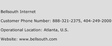 Bellsouth Internet Phone Number Customer Service