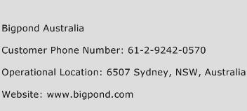 Bigpond Australia Phone Number Customer Service