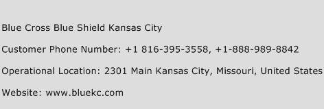 Blue Cross Blue Shield Kansas City Phone Number Customer Service