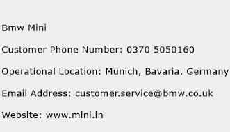Bmw Mini Phone Number Customer Service