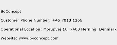 BoConcept Phone Number Customer Service