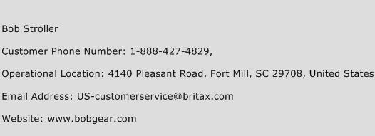 Bob Stroller Phone Number Customer Service