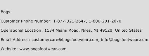 Bogs Phone Number Customer Service