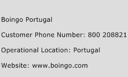 Boingo Portugal Phone Number Customer Service