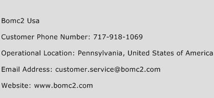 Bomc2 USA Phone Number Customer Service