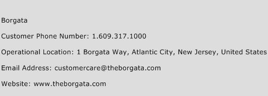 Borgata Phone Number Customer Service