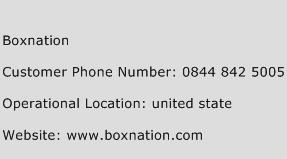 BoxNation Phone Number Customer Service