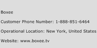 Boxee Phone Number Customer Service