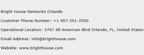 Bright House Networks Orlando Phone Number Customer Service