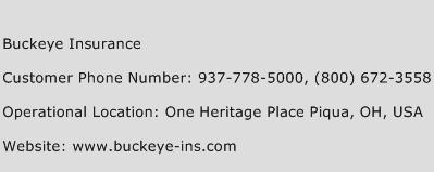 Buckeye Insurance Phone Number Customer Service