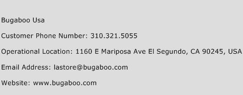 Bugaboo Usa Phone Number Customer Service