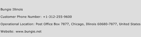Bungie Illinois Phone Number Customer Service