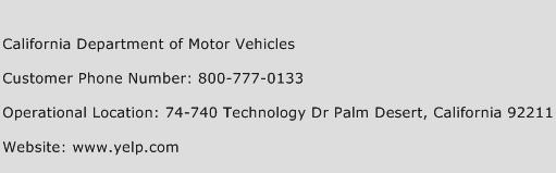 California Department of Motor Vehicles Number | California Department of Motor Vehicles ...