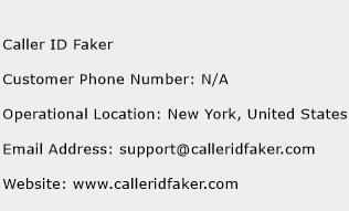 Caller ID Faker Phone Number Customer Service