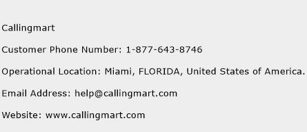 Callingmart Phone Number Customer Service