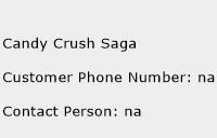 Candy Crush Saga Phone Number Customer Service