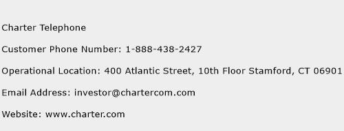 Charter Telephone Phone Number Customer Service
