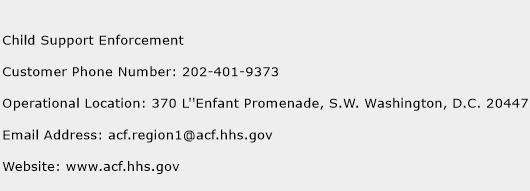 Child Support Enforcement Contact Number Child Support Enforcement 